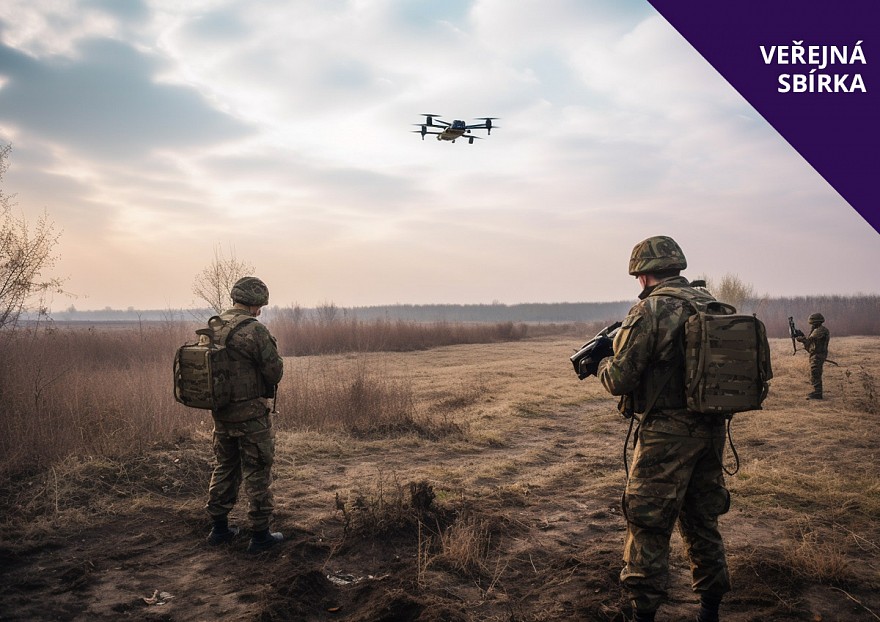 SBÍRKA NA HYBRIDNÍ DRON PRO UKRAJINU